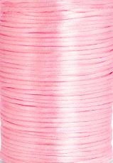 Satijnkoord Neon pink 2.5mm