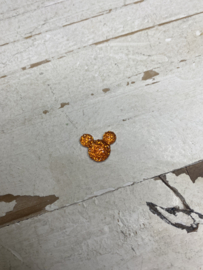 Mickey glitter flatback, diverse kleuren. 1.5x1.5cm.