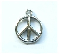 Peace bedel zilver