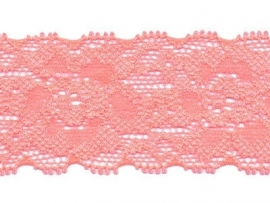 Elastisch kant zalm roze 35 mm