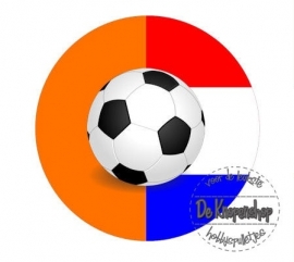 Flatback voetbal Holland (k694)