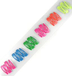 Knipjes neon 3cm (Per 6)