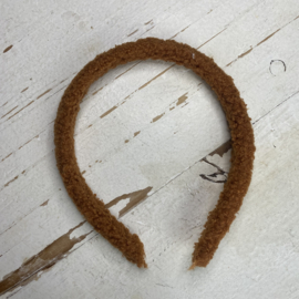 Diadeem teddy, diverse kleuren. 1.7cm.