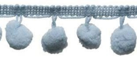 Pompomband mint 2cm