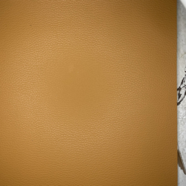 Leer bruin gold mat 20x34cm