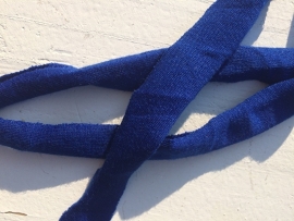 Tricot band royal blue/cobalt blauw hoooked zpagetti