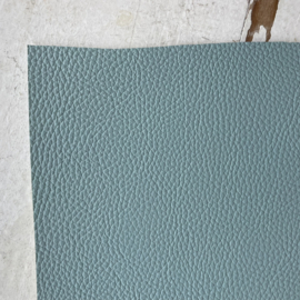 Leer pastel ocean blauw, zilver blauw en blank