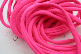Haarbandje nylon neon pink