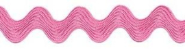 Zigzagband Dusty pink-Oud roze 7mm