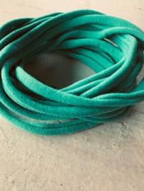 Haarbandje nylon Turquoise