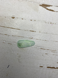 Kniphoesje satijn met kant, diverse kleuren. 3.5cm.