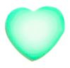 Kralen polymeer  hart Groen