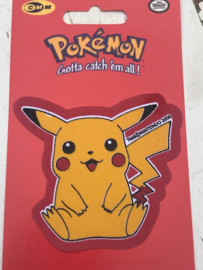 Pikachu Pokemon zit strijkapplicatie