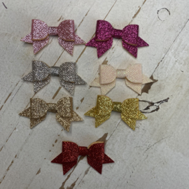 Strik glitters 5.5cm. Diverse kleuren.