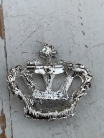 Rhinestone luxe kroon strass met broche speld