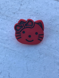 knoop hello kitty rood