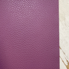 Leer geel, paars, bordeaux, beige/bruin mat 20x34cm