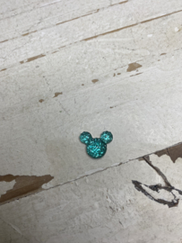 Mickey glitter flatback, diverse kleuren. 1.5x1.5cm.