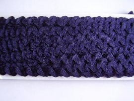 Zigzagband donkerblauw 7mm