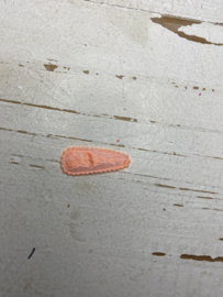 Kniphoesje satijn met kant, diverse kleuren. 3.5cm.