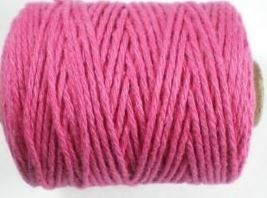 Cotton cord hot pink