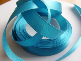 Satijnband aqua 10 mm (563)