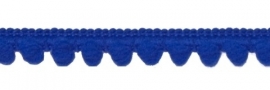 Mini pompomband royal blauw