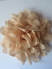 Bloem chiffon beige 11cm.