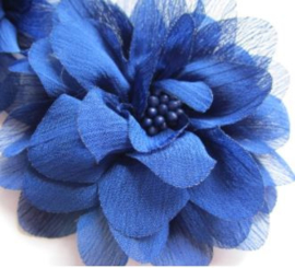 Bloem chiffon 11 cm royal blue