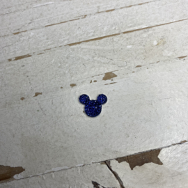 Mickey glitter flatback, diverse kleuren. 1.5x1.5cm.