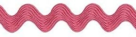 Zigzagband Dusty pink-Oud roze 7mm