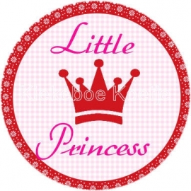 Flatback tekst Little Princess