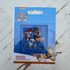 Paw patrol cool MARSHALL & CHASE opstrijkbaar