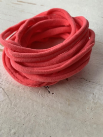 Haarbandje nylon licht roze