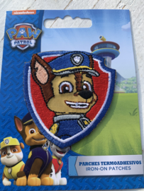 Paw patrol CHASE opstrijkbaar schild