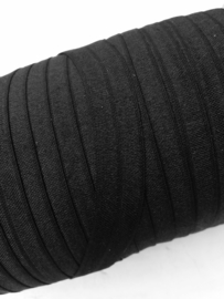 Elastisch biasband Zwart (haarband) 1.5 cm