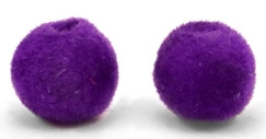 Pompom kralen donkerblauw