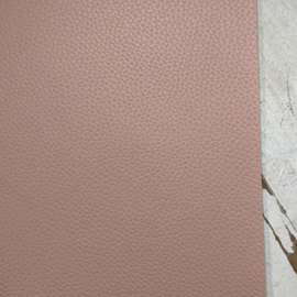 Leer roze, fuchsia, licht roze, pastel roze mat 20x34cm