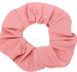 Scrunchies Haarwokkel licht roze