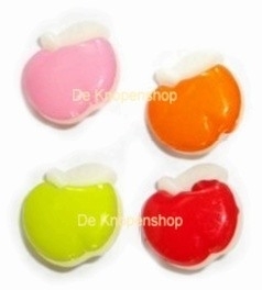 Love knoopje appel rood