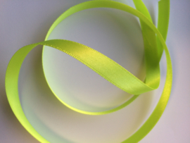 SB108 Satijnband lime 10 mm