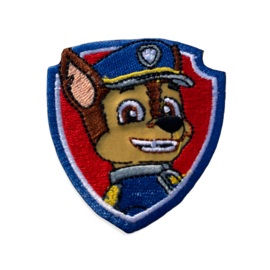 Paw patrol CHASE opstrijkbaar schild