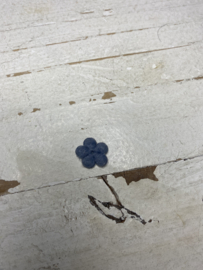 Bloem madeliefje, wollig. Diverse kleuren. 1.6cm.