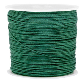 Macramé draad leger groen 0.8mm