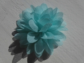 Glitter bloem Mint 7cm.