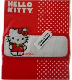 Hello kitty rode  naamlabel