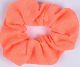 Scrunchies Haarwokkel neon oranje