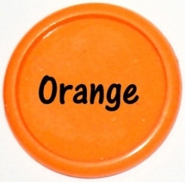 Plastic CAPS oranje