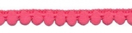 Mini pompomband fuchsia