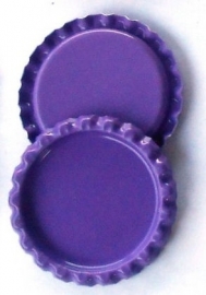 Bottlecap paars pst zonder gaatje